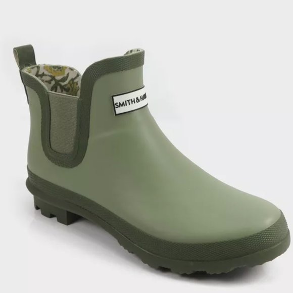 womens short rubber boots